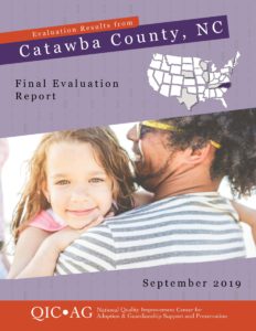 Catawba County Cover. for National Quality Improvement Center For Adoption & Guardianship Support & Preservation
