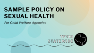 TFYHI Sample Sexual Health Policy graphic
