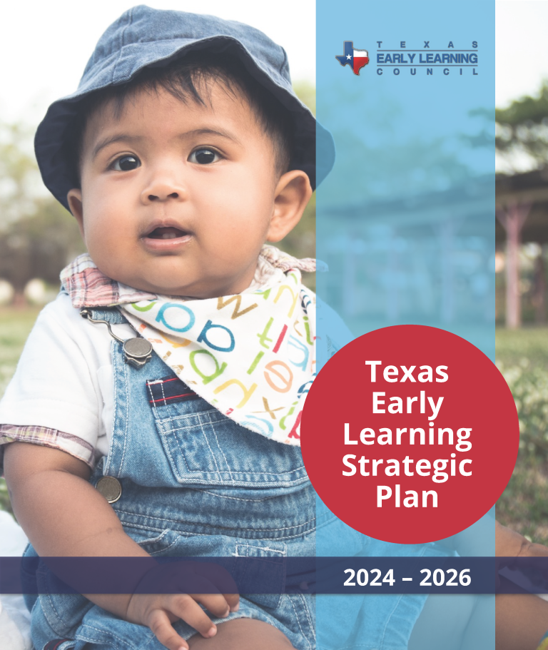 Cover of the Texas Early Learning Strategic Plan 2024-2026
